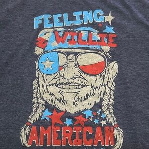Feeling Willie American Graphic T-Shirt